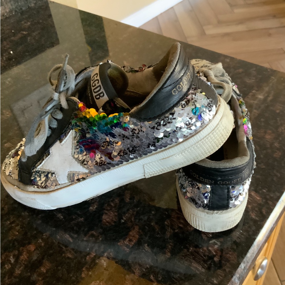 Golden Goose 🌈 sequin shoes